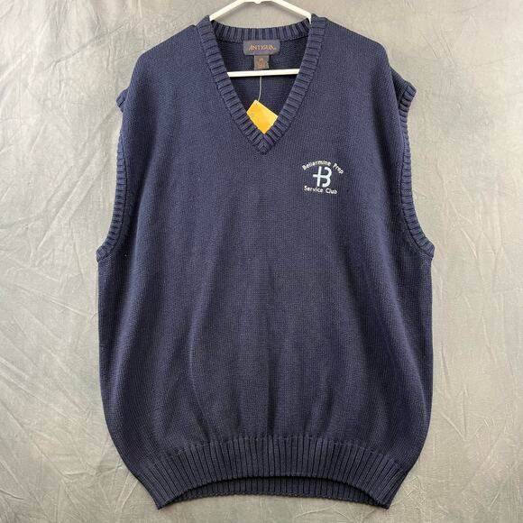 NWT! Antigua XXL Knit Sweater Vest Catholic School Bellarmine Prep Service MM-03 - Picture 1 of 7